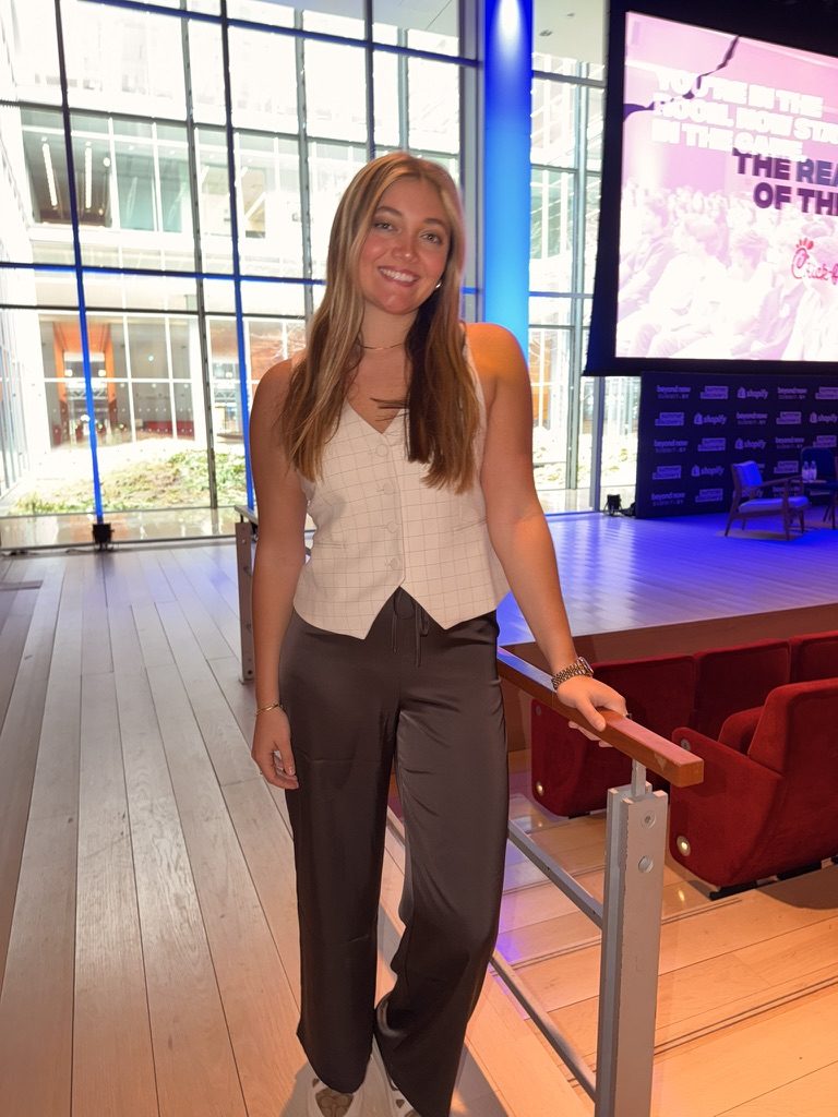Julz Dunne at the Beyond Now Summit venue